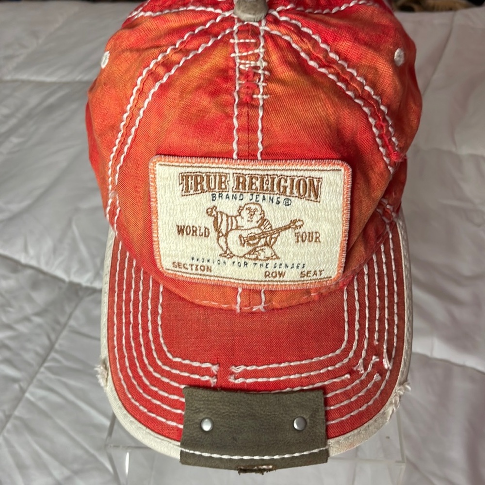 True Religion baseball hat. Worn once